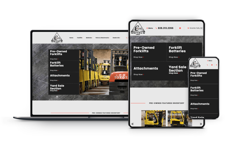 We know material handling equipment - Custom responsive websites with tools and features specifically designed for your material handling dealership. Our expertise comes from real-world dealership experience providing web solutions and tools for thousands of dealers worldwide.